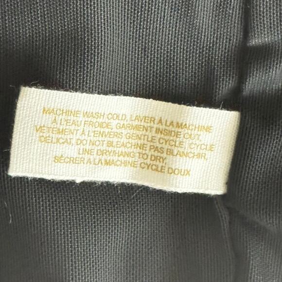 New SKIN WORLDWIDE Bodycon Square Neck Mini Long Sleeve Black Women's Sz 2 - Picture 12 of 13